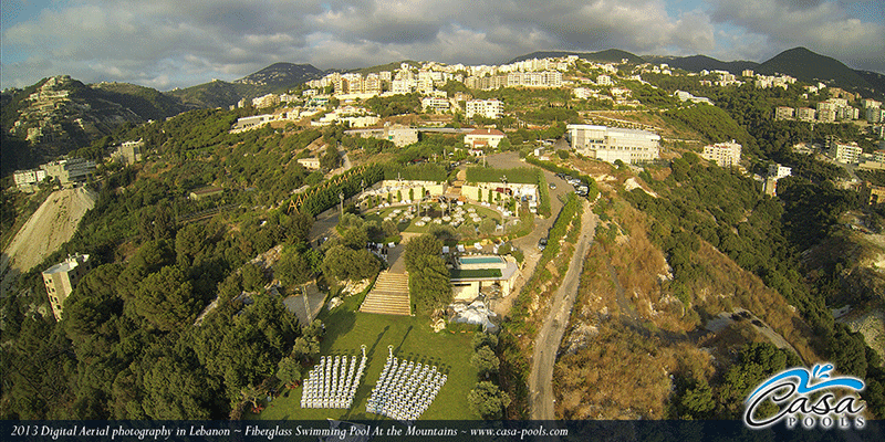 CASA POOLS, LUXURY FIBERGLASS SWIMMING POOLS | LEBANON SWIMMING POOL BLOG | WATER FILTRATION & TREATMENT | INTEX POOLS AERIAL PHOTOGRAPHY IN LEBANON