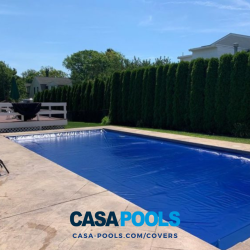 Square - 5m x 5m Solar Bubble Pool Cover