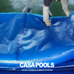 Rectangle - 6m x 4m Solar Bubble Pool Cover